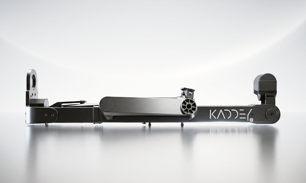 The flattest-folding and most lightweight e-trolley available.