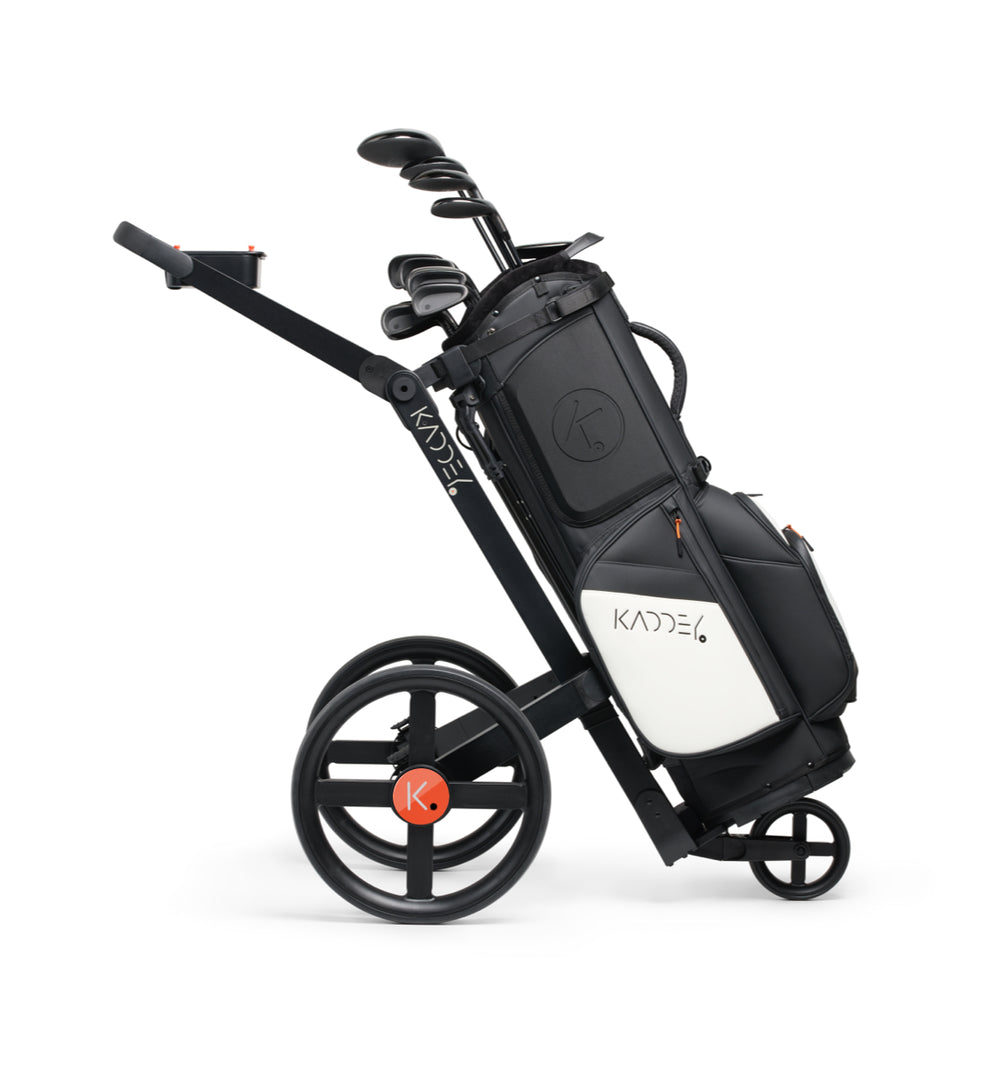 Kaddey Switch+ Push-Pull Golf Trolley - Ultra Compact - XL Wheels ...