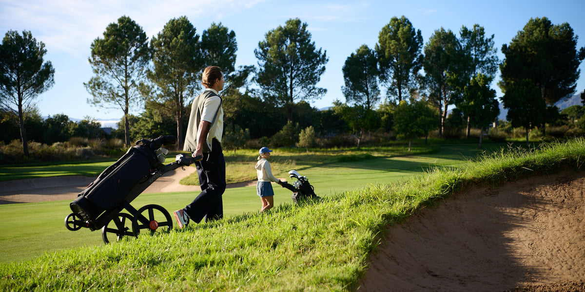 Kaddey Switch Golf Trolleys - Push ánd Pull - Kompaktes Design ...