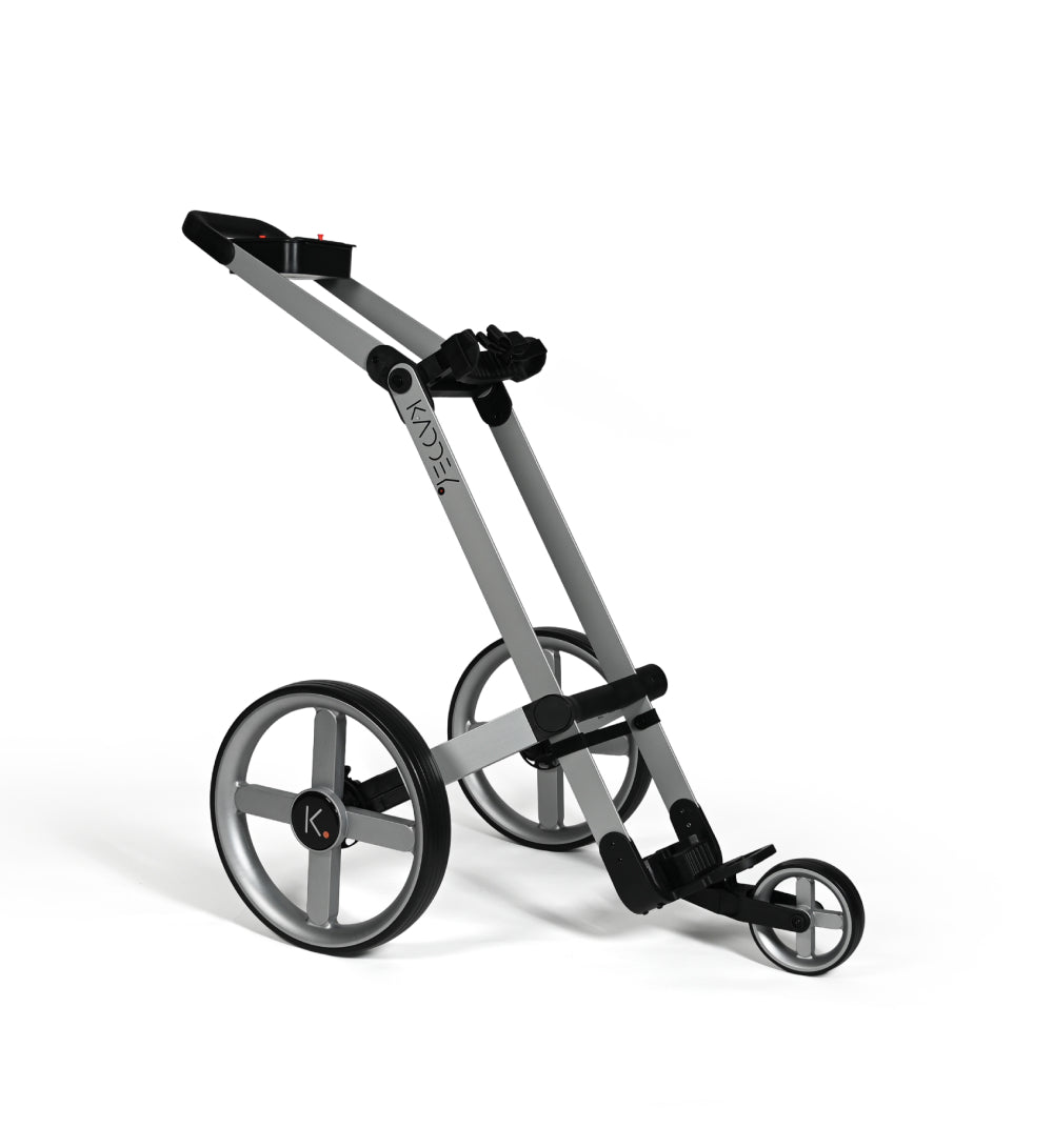 Kaddey Switch+ Push-Pull Golf Trolley - Ultra Compact - XL Wheels