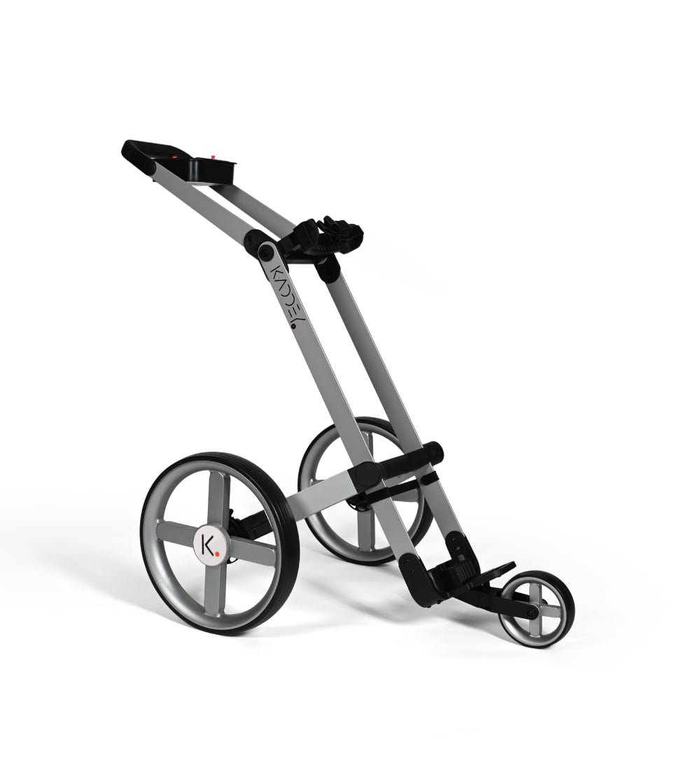 Kaddey Switch+ Push-Pull Golf Trolley - Ultra Compact - XL Wheels