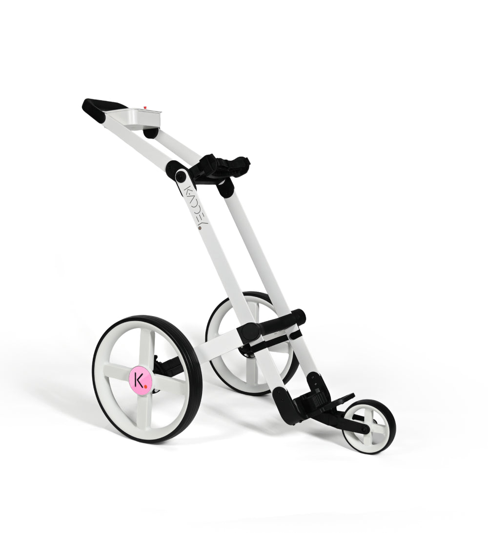 Kaddey Switch+ Push-Pull Golf Trolley - Ultra Compact - XL Wheels